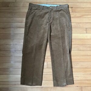Polo Ralph Lauren Tan Brown Corduroy Pants Stretch Classic Fit Mens 34x32